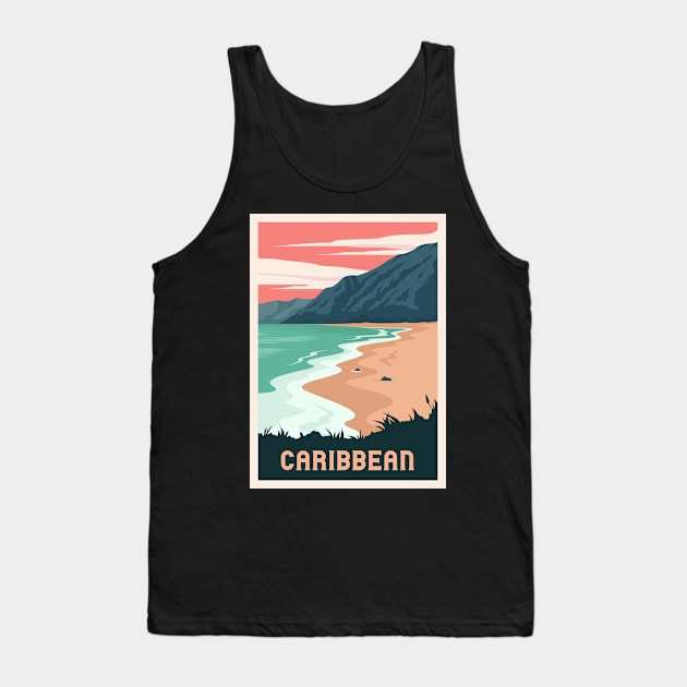 Caribbean vacation poster Tank Top by NeedsFulfilled